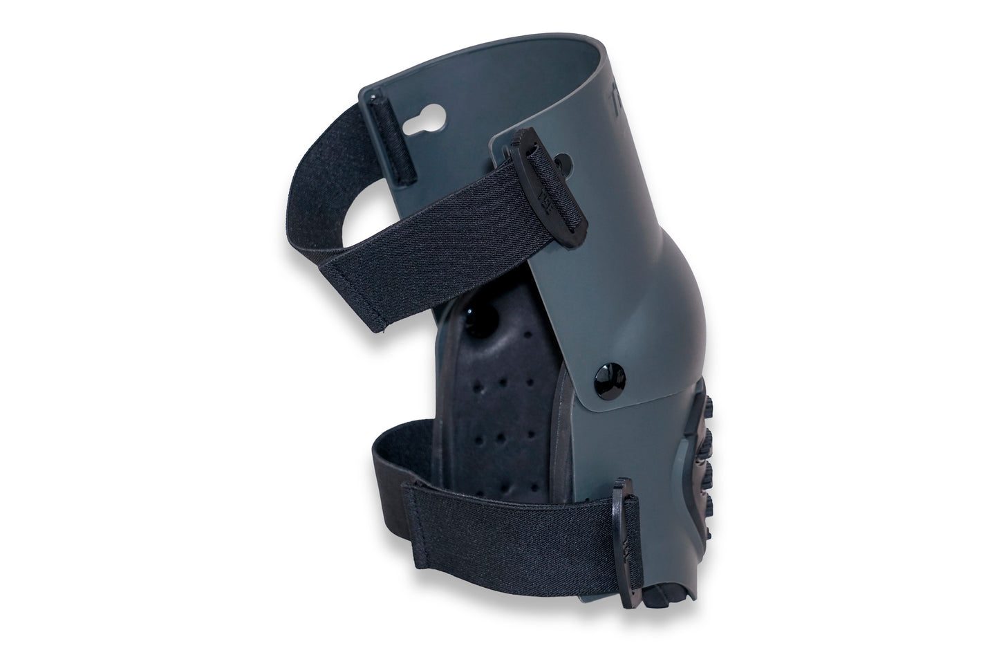 Inside view of Tradegear Safety Kneepads showing EVA inner pad and speed clips