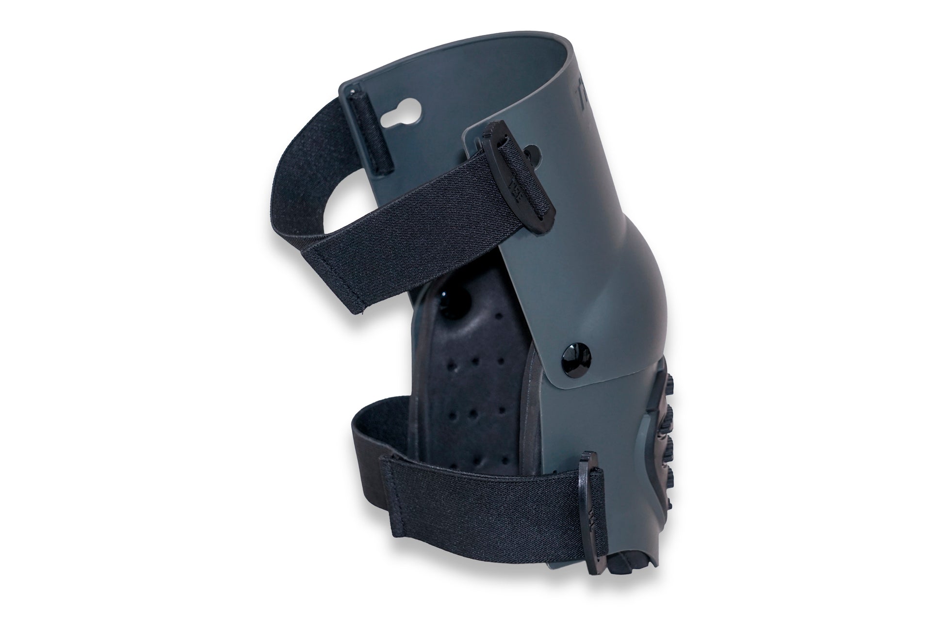 Inside view of Tradegear Safety Kneepads showing EVA inner pad and speed clips