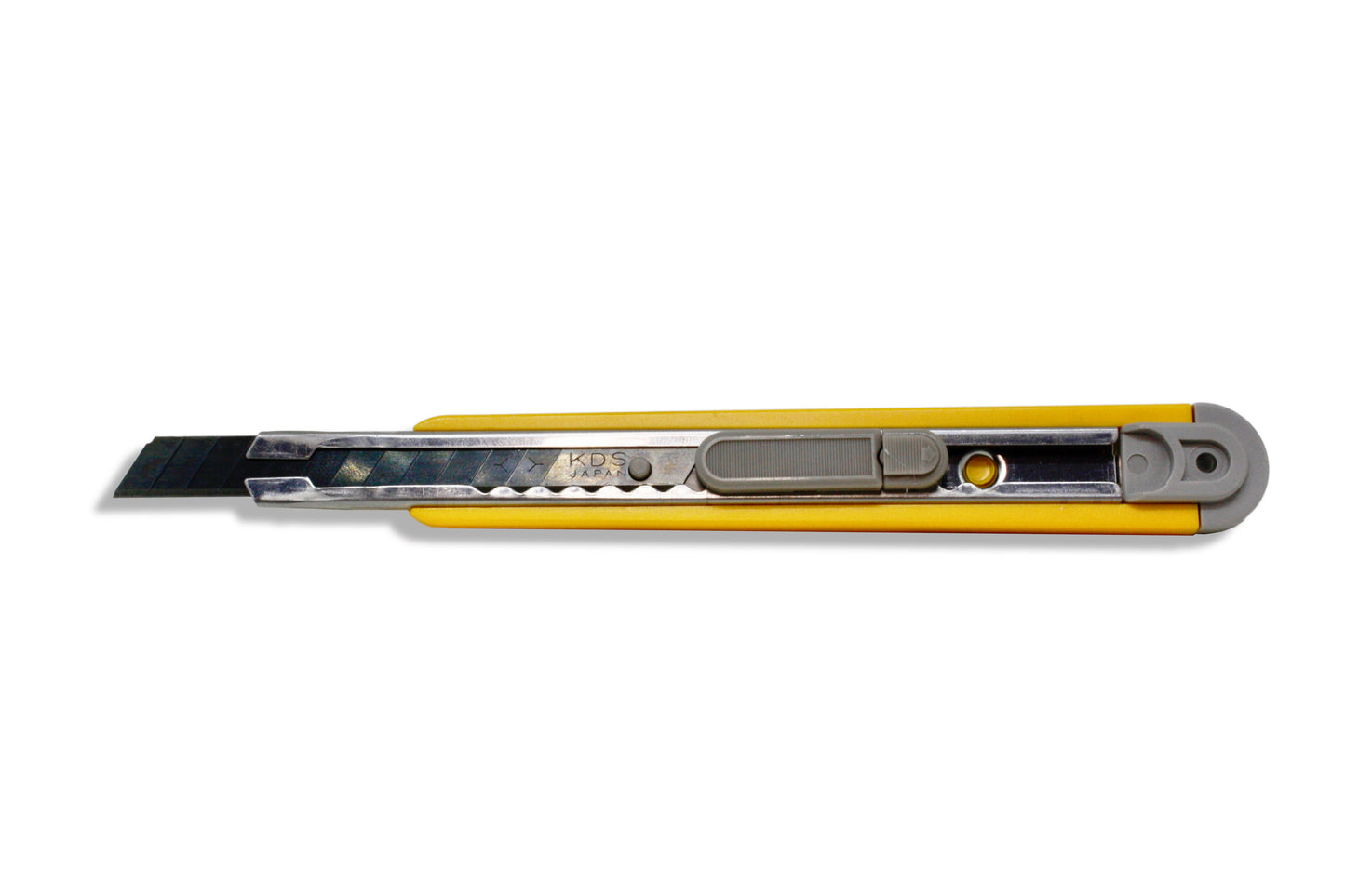 Tradegear Online's KDS 9mm Pocket Slim knife with 9mm EVO Black Blade extended.