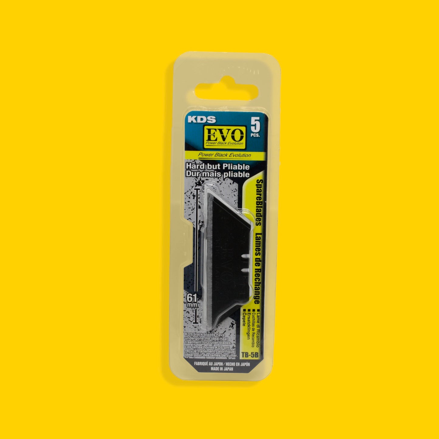 Tradegear Online's KDS EVO Black Trapezoid Blade - 5 Pack