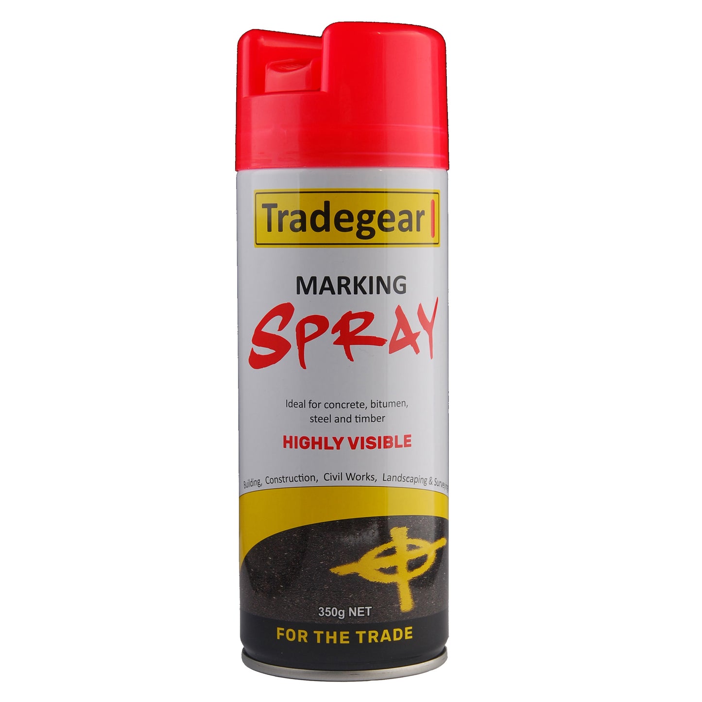 TRADEGEAR Marking Spray - Fl/Red