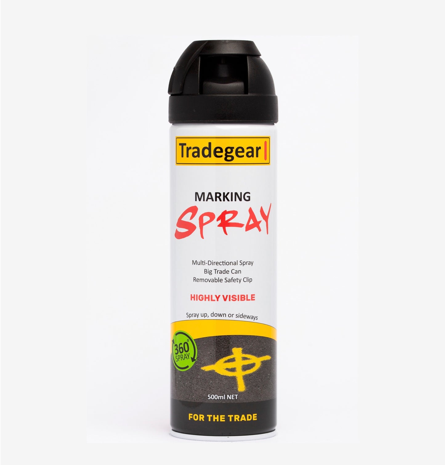 TG360 Marking Spray  500ml - BLACK