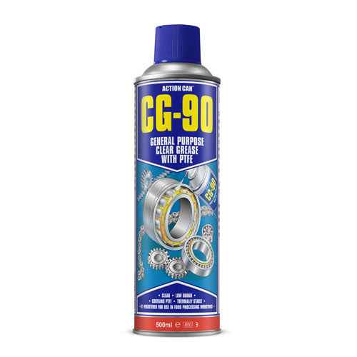 CG90 CLEAR GREASE WITH PTFE 500ml