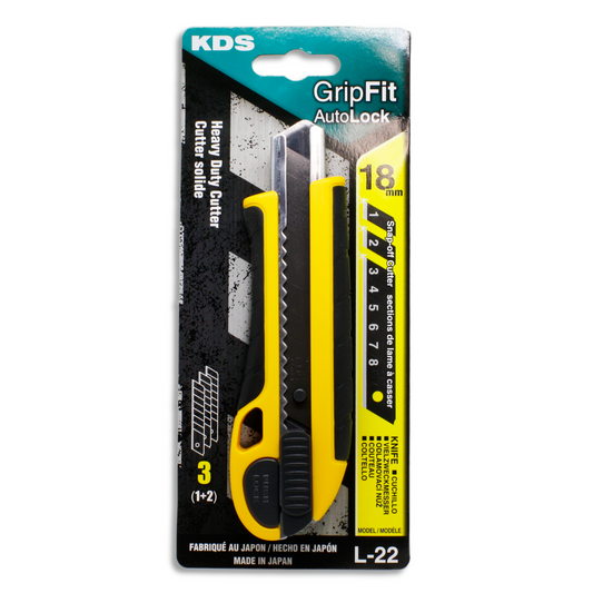 KDS Grip-Fit Autolock Knife - 18mm