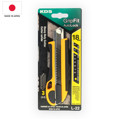 KDS Grip-Fit Autolock Knife - 18mm