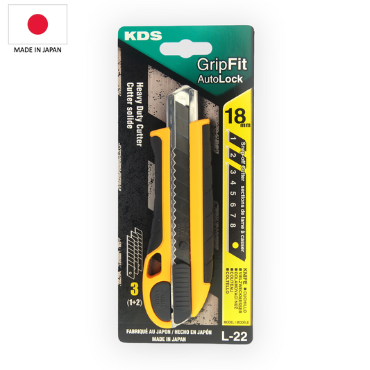 KDS Grip-Fit Autolock Knife - 18mm