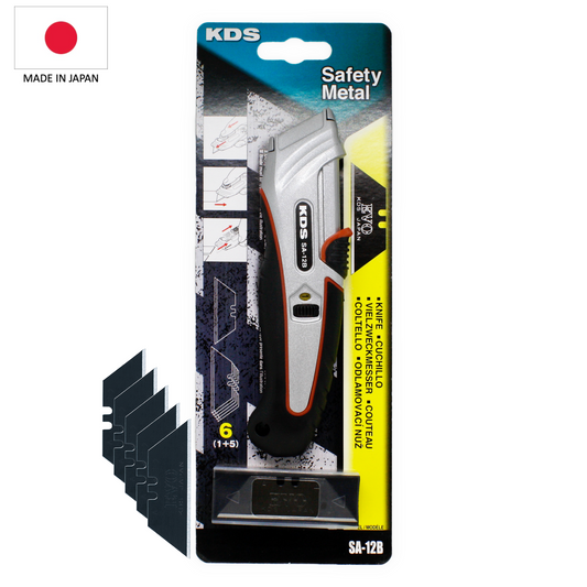 KDS Metal Auto Retract Safety Knife - Value Pack