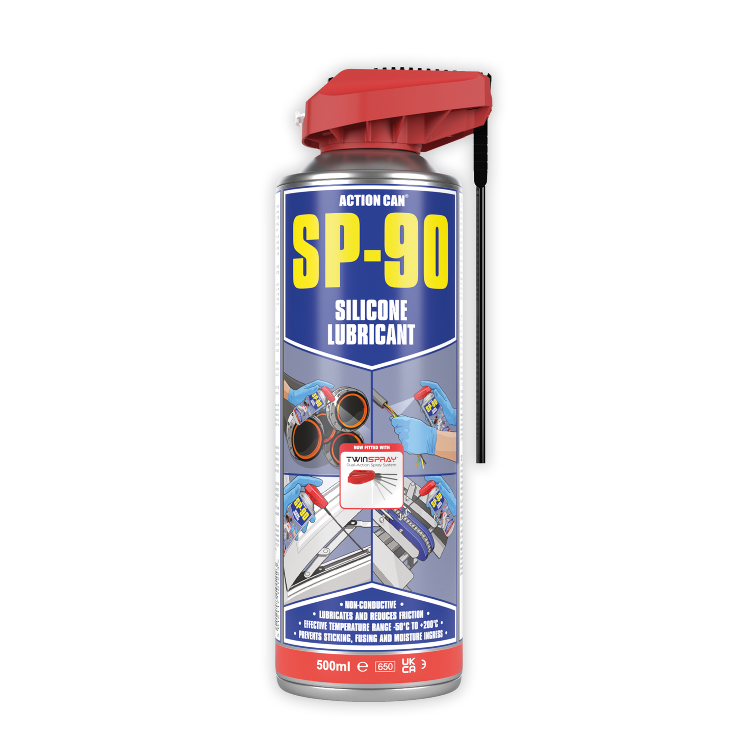SP90 Silicone Dry & Clean Spray