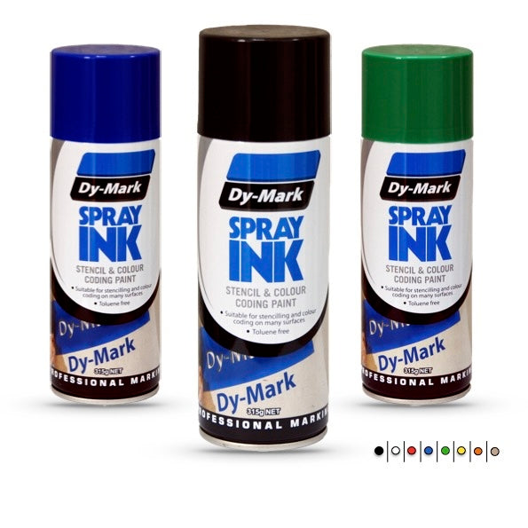 SPRAY INK BLACK 315G – TradegearOnline