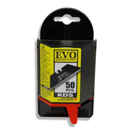 KDS - EVO Sharp Edge Trapezoid Blades - Black (x50)