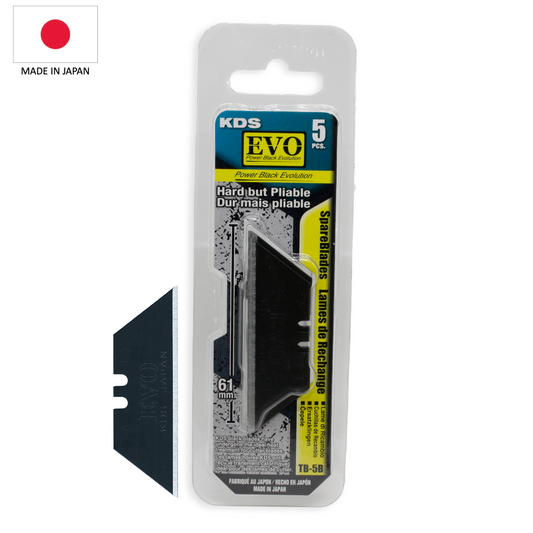 KDS - EVO Sharp Edge Trapezoid Blades - Black (x5)
