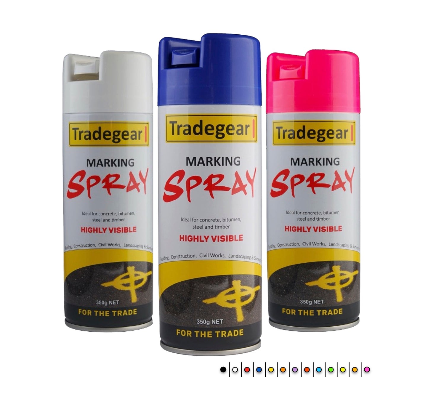 TRADEGEAR Marking Spray - Orange