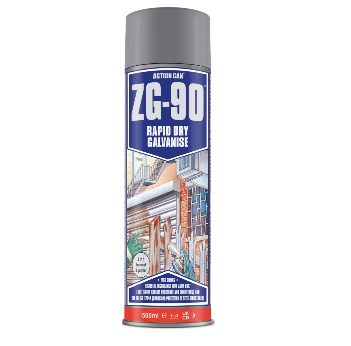 ZG90 RAPID DRY GALV 500ml