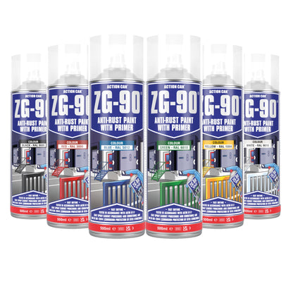 ZG90 Anti-Rust Paint with Primer - Yellow