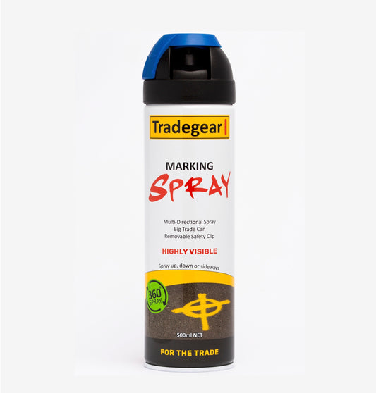 TG360 Marking Spray  500ml  - BLUE