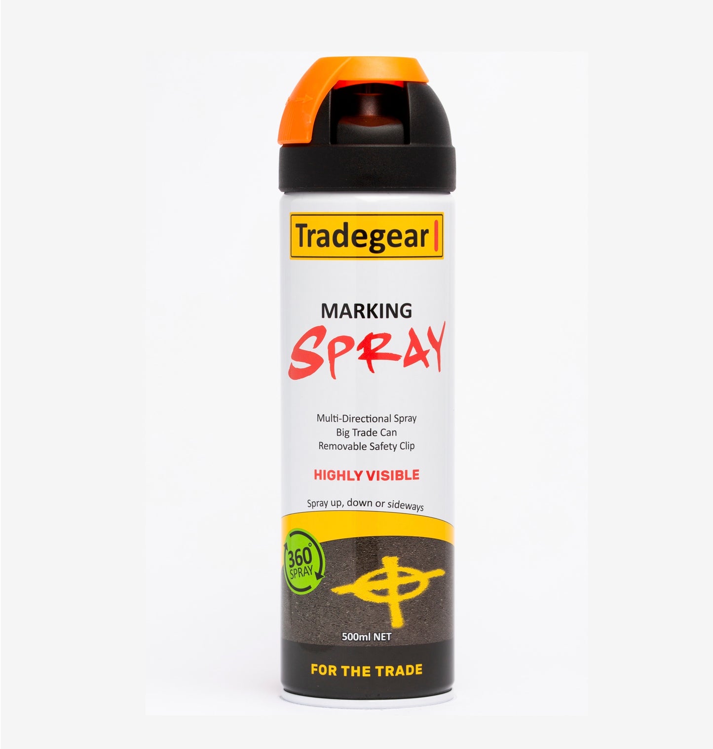 TG360 Marking Spray  500ml  - FL/ORANGE