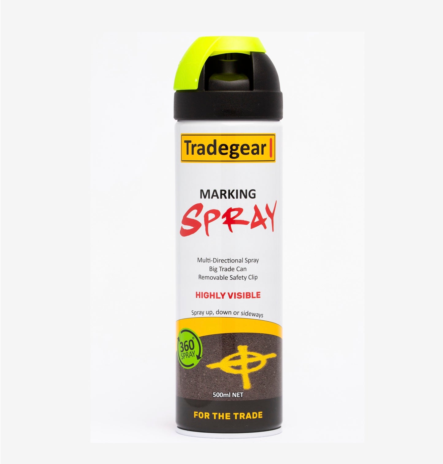 TG360 Marking Spray  500ml  - FL/YELLOW