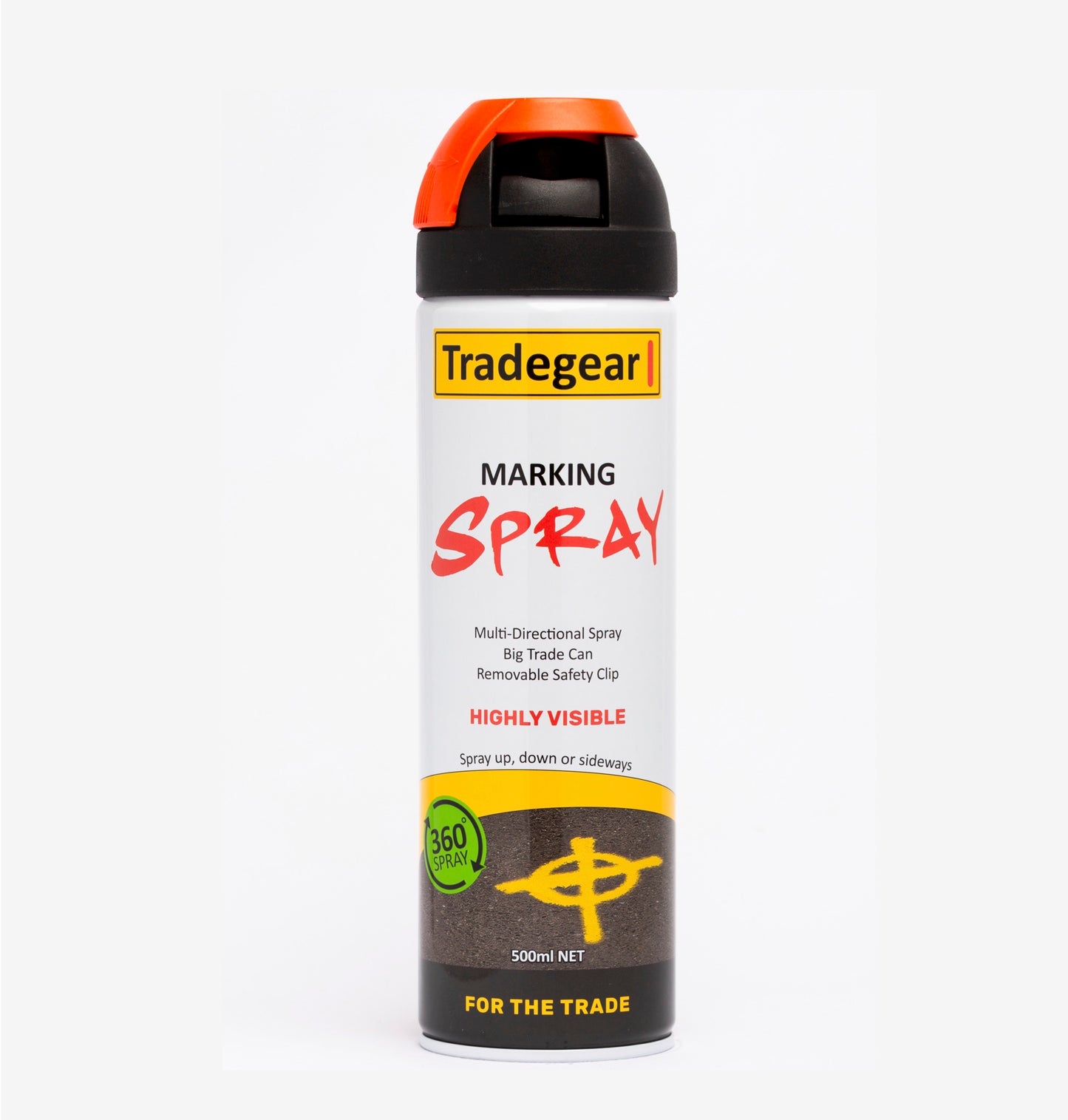 TG360 Marking Spray  500ml - BLACK