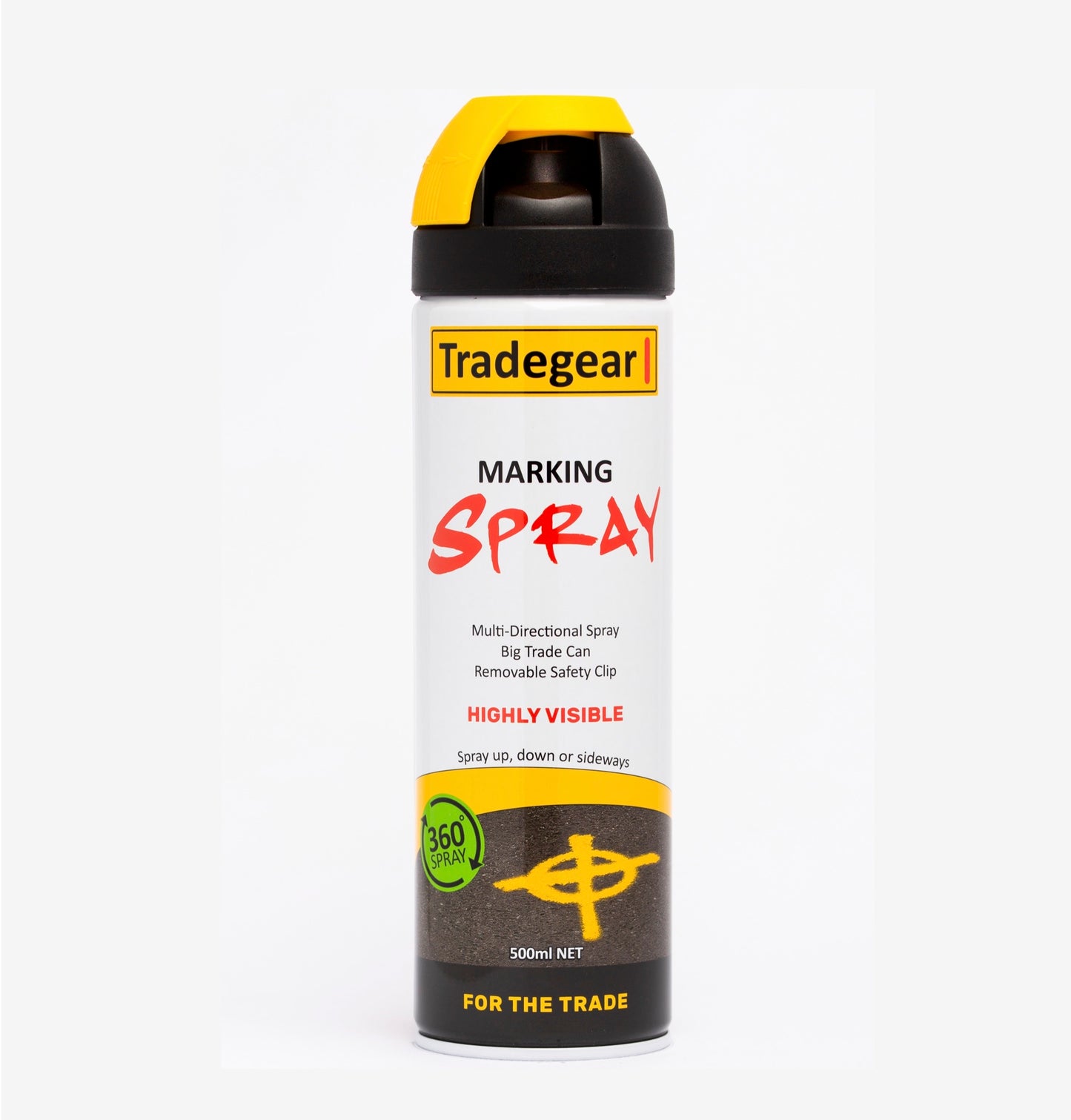 TG360 Marking Spray  500ml - BLACK